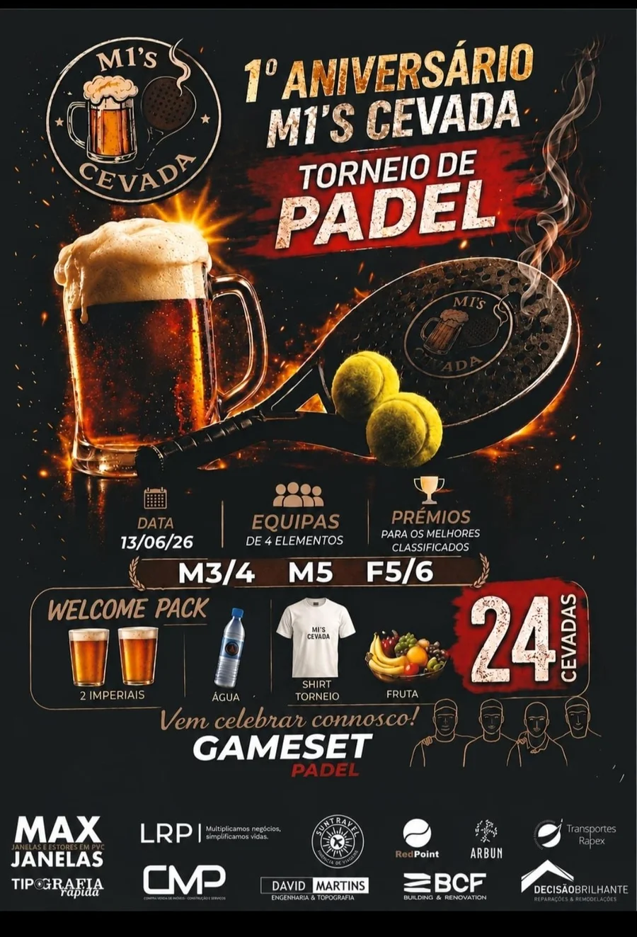 1° Aniversário M1's Cevada