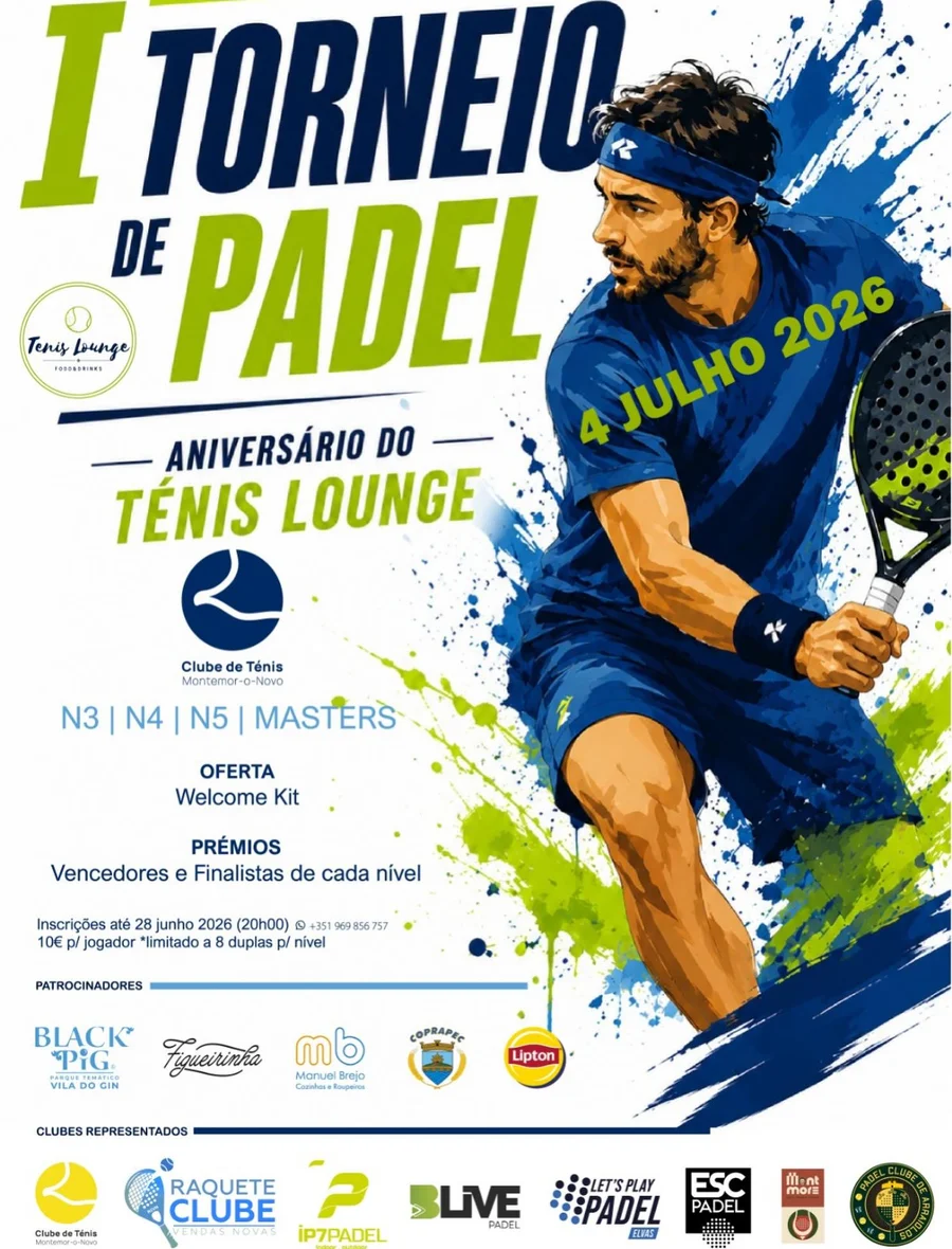 1° Aniversário Ténis Lounge