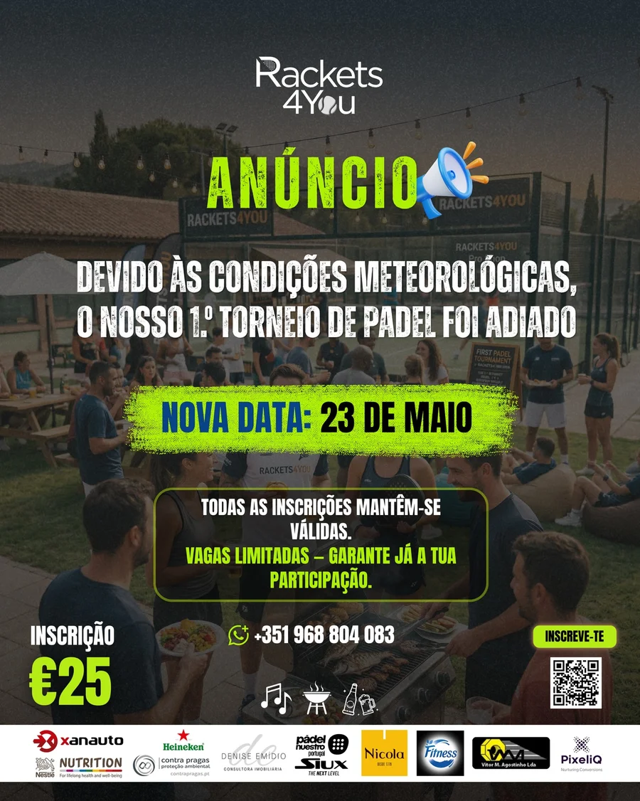 1º Torneio de Padel Rackets4You