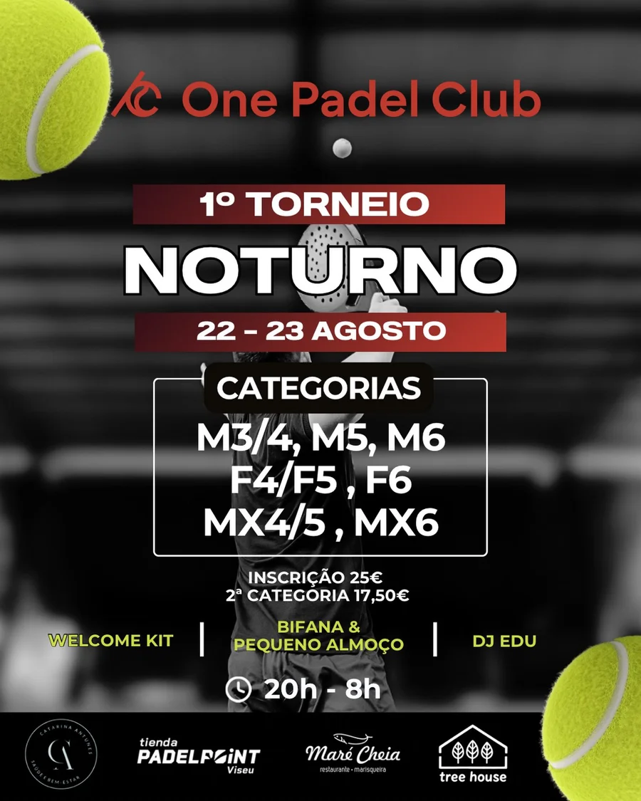 1° Torneio One Padel Club