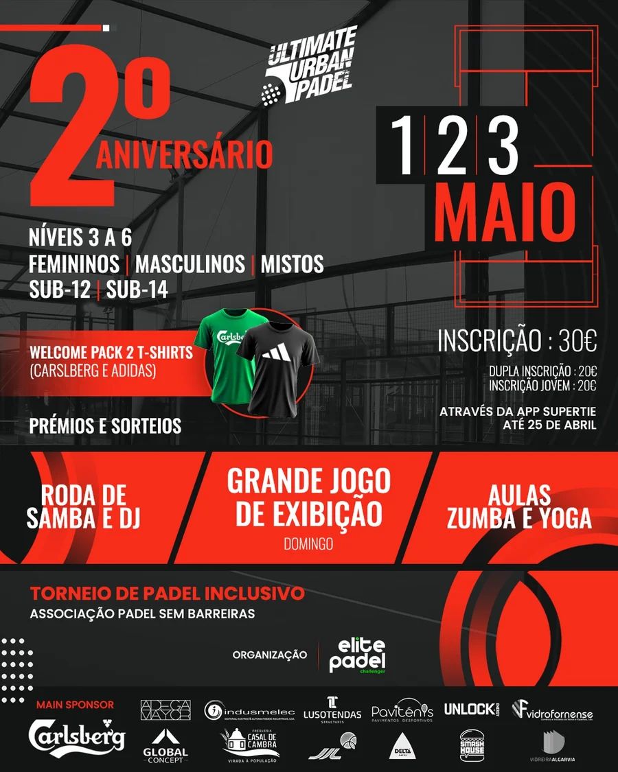2º Aniversário Ultimate Urban Padel