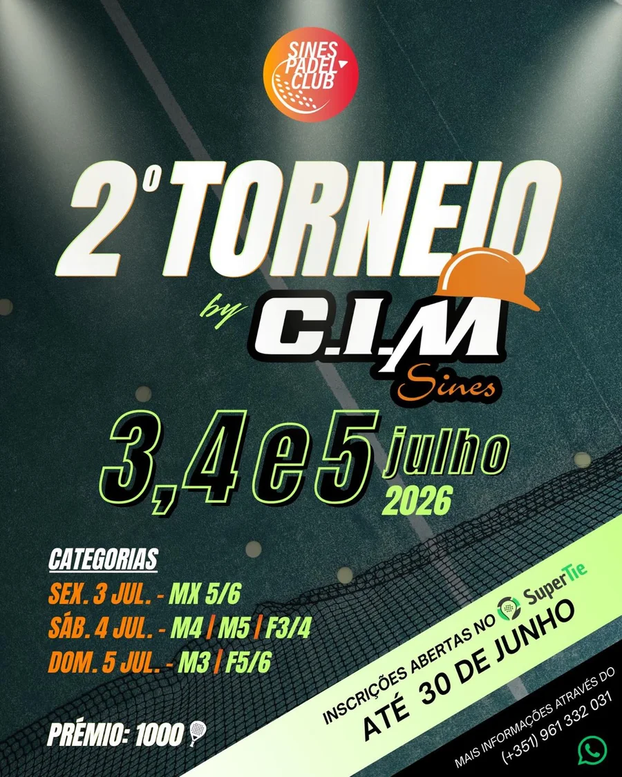 2° Torneio by C.I.M Sines