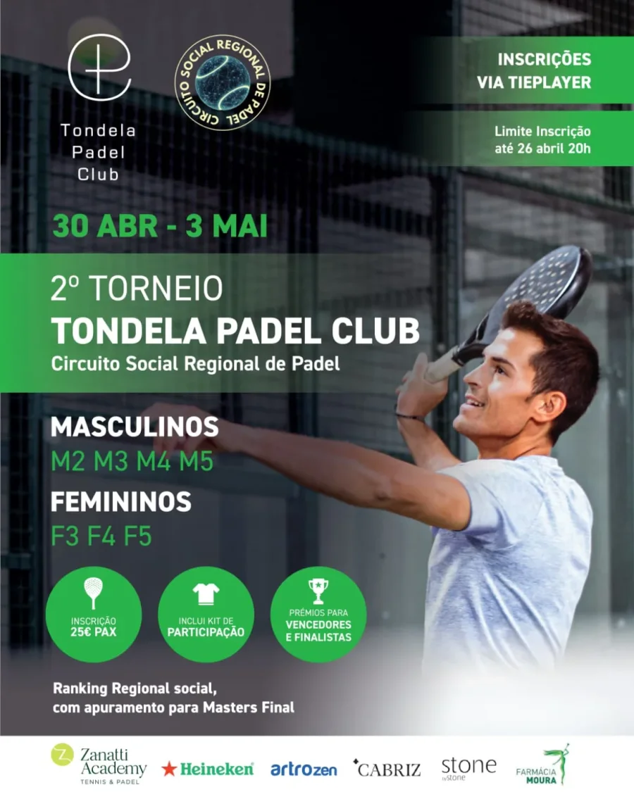 2º Torneio Tondela Padel Club