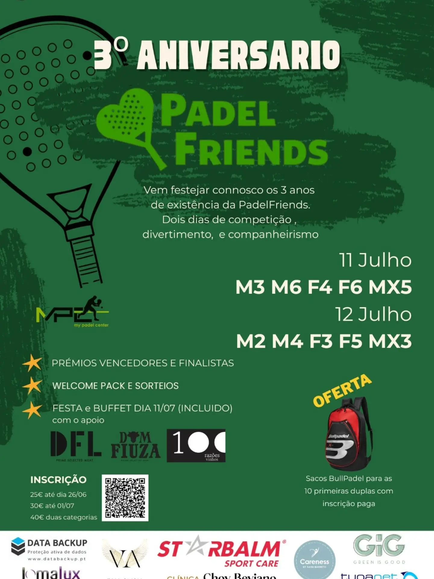 3° Aniversário Padel Friends