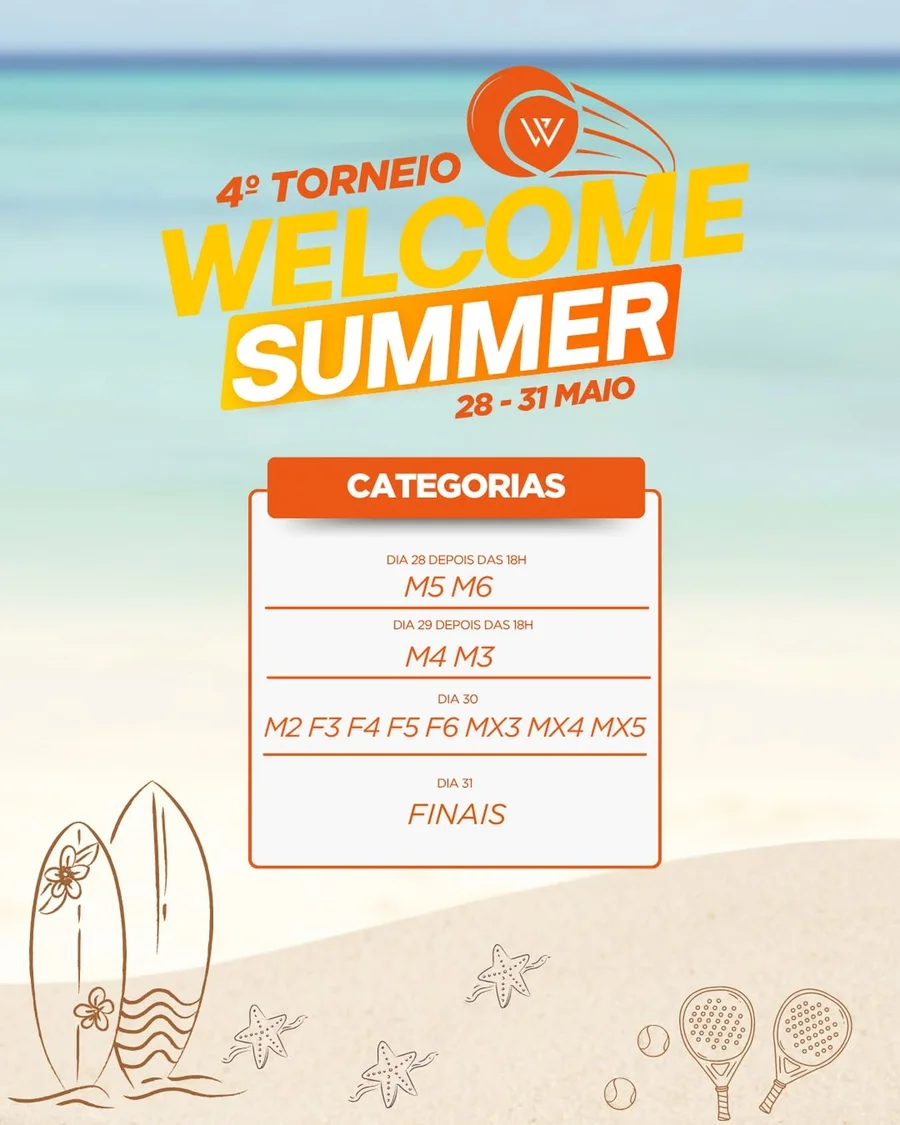 4° Torneio Welcome Summer