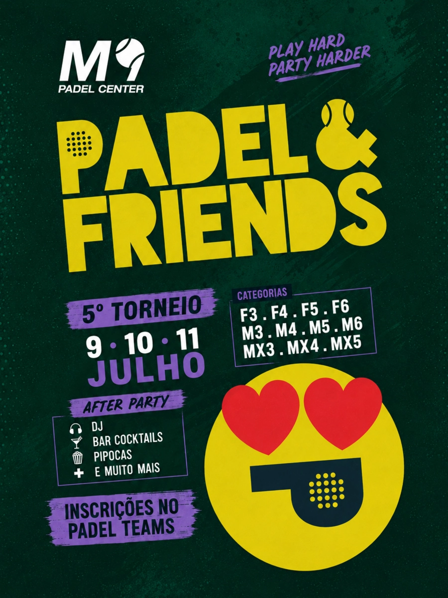 5° Torneio Padel & Friends