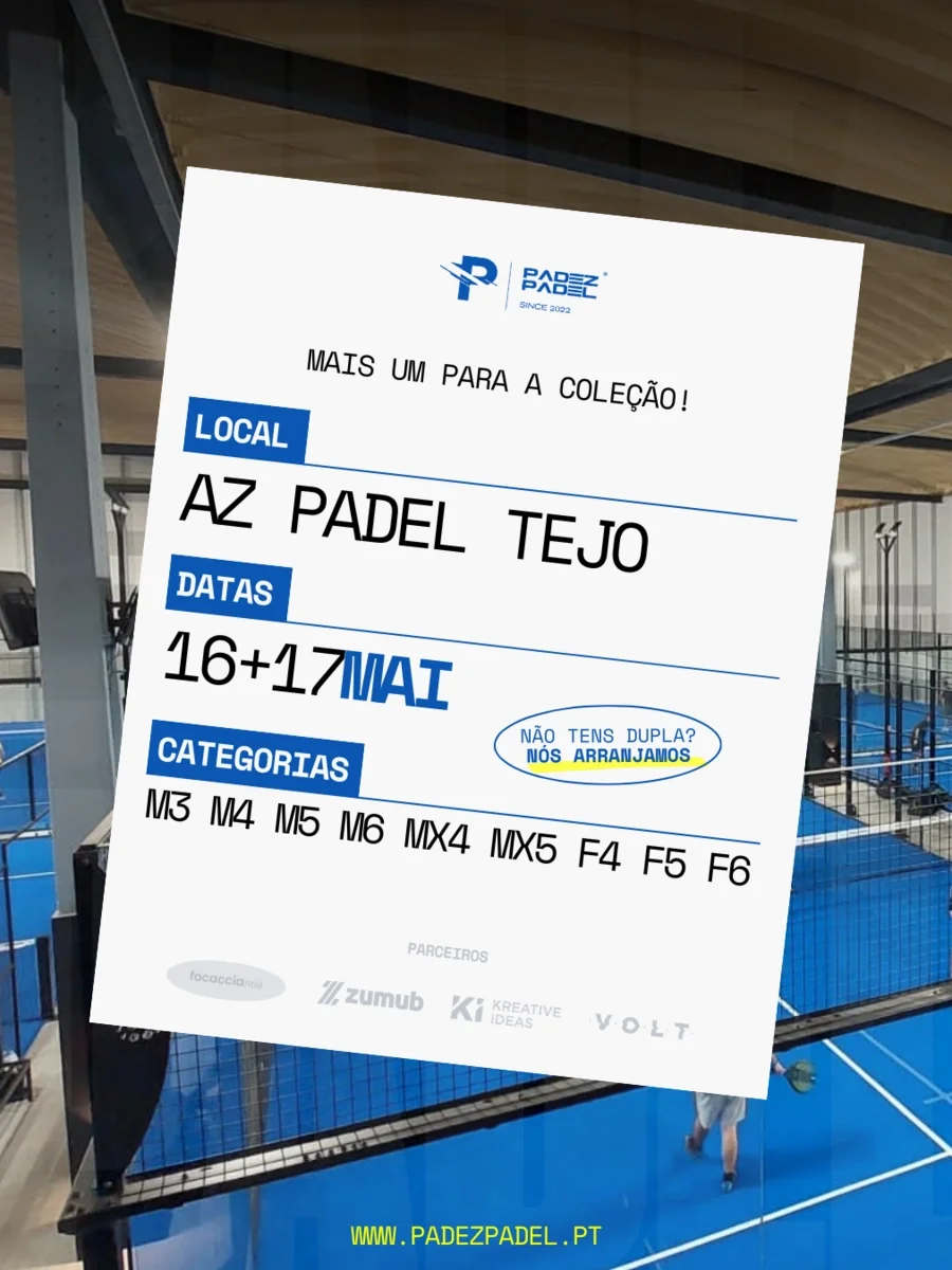 5º Torneio Padez Padel 2026