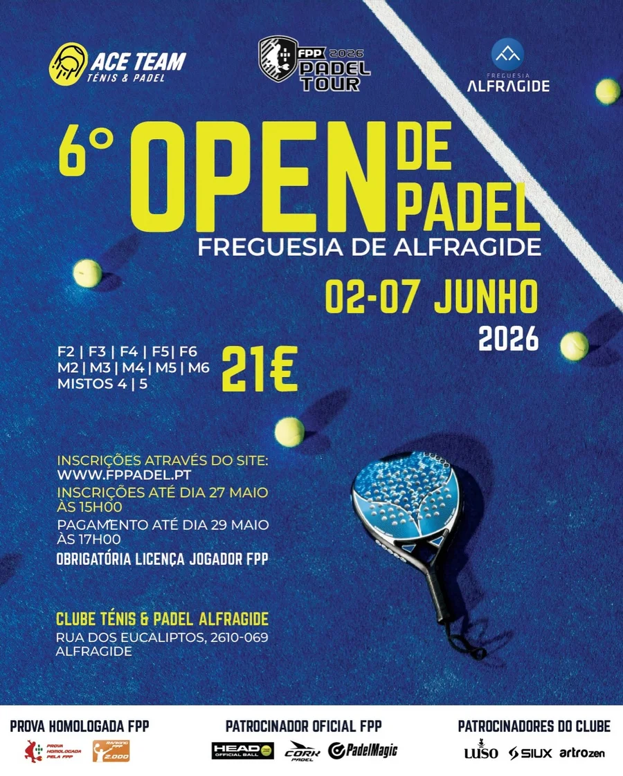 6º Open de Padel Freguesia de Alfragide