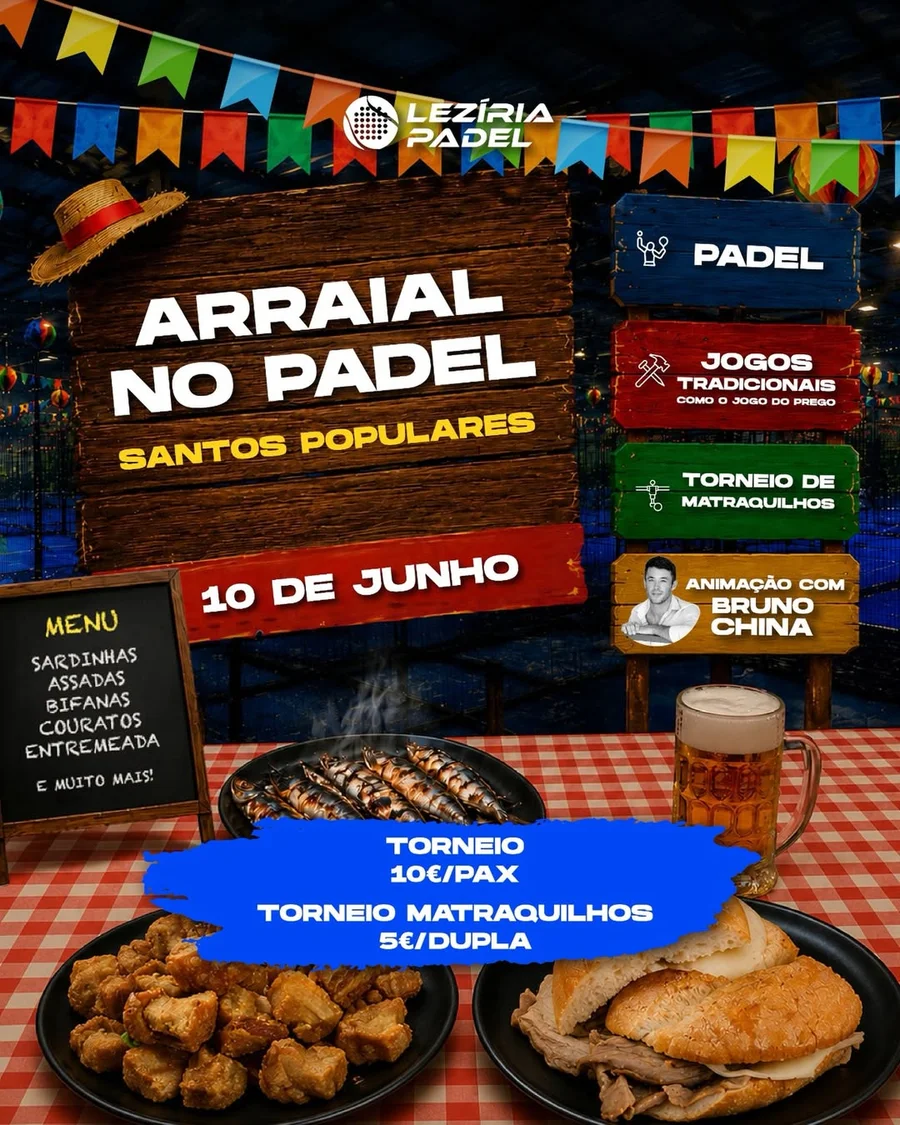 Arraial no Padel
