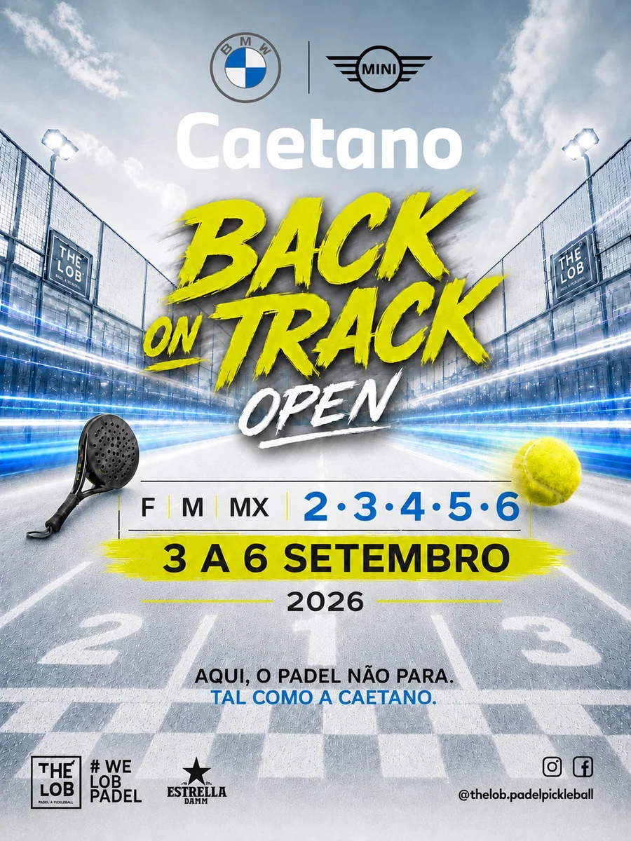 Caetano Back on Track - Padel Open