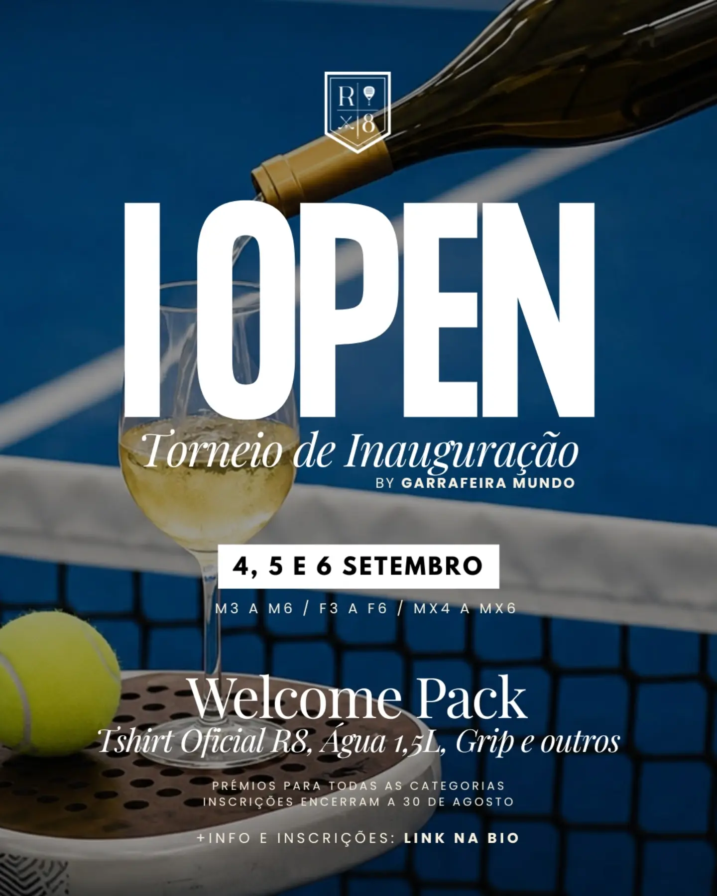 I Open - Torneio de Inauguração by Garrafeira Mundo