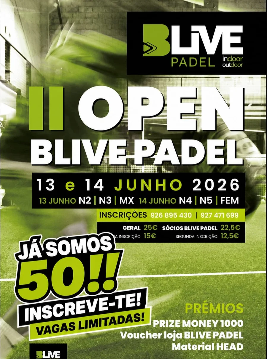 II Open BLIVE padel