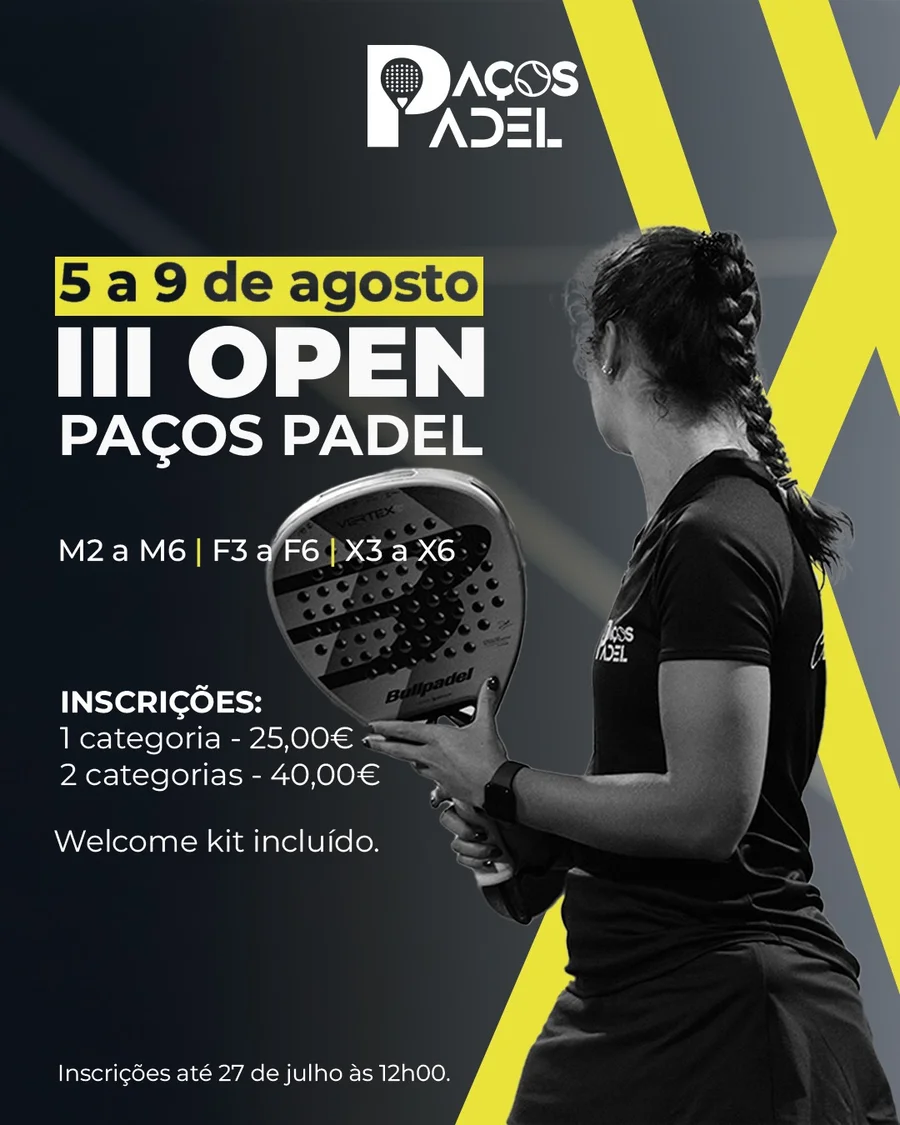 III Open Paços Padel