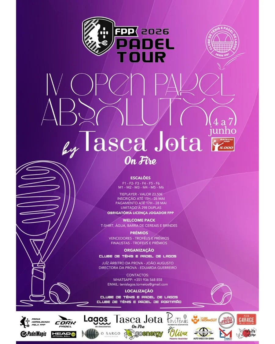 IV Open Padel Absolutos by Tasca Jota