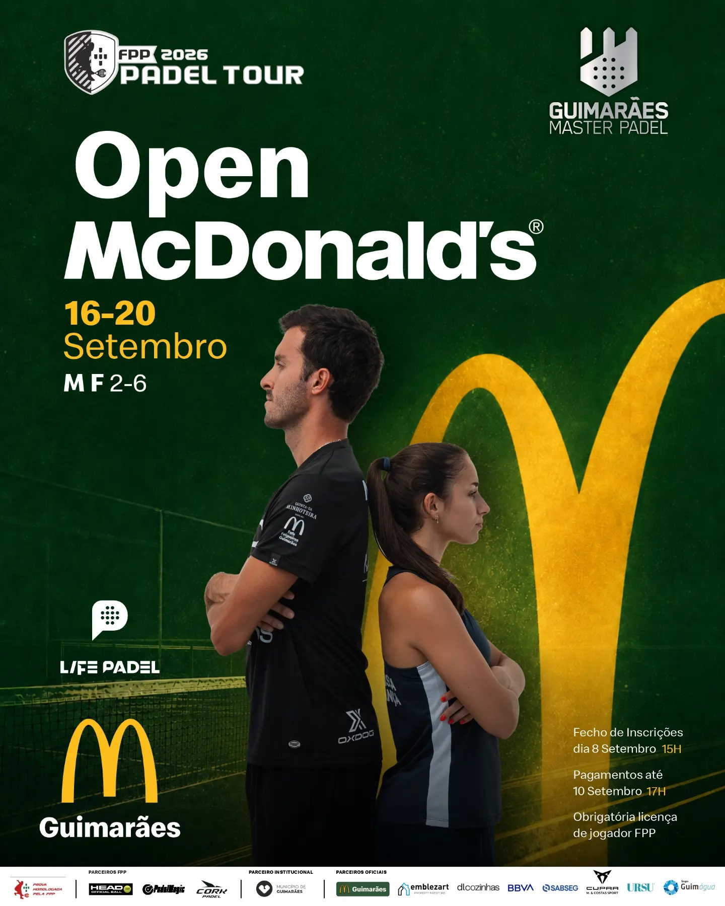 Open McDonalds 2026 (Guimarães Master Padel)