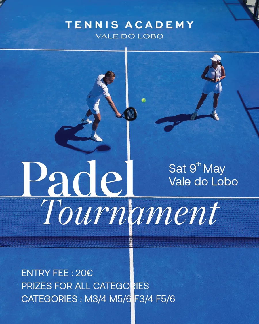 Padel Tournament at Vale do Lobo