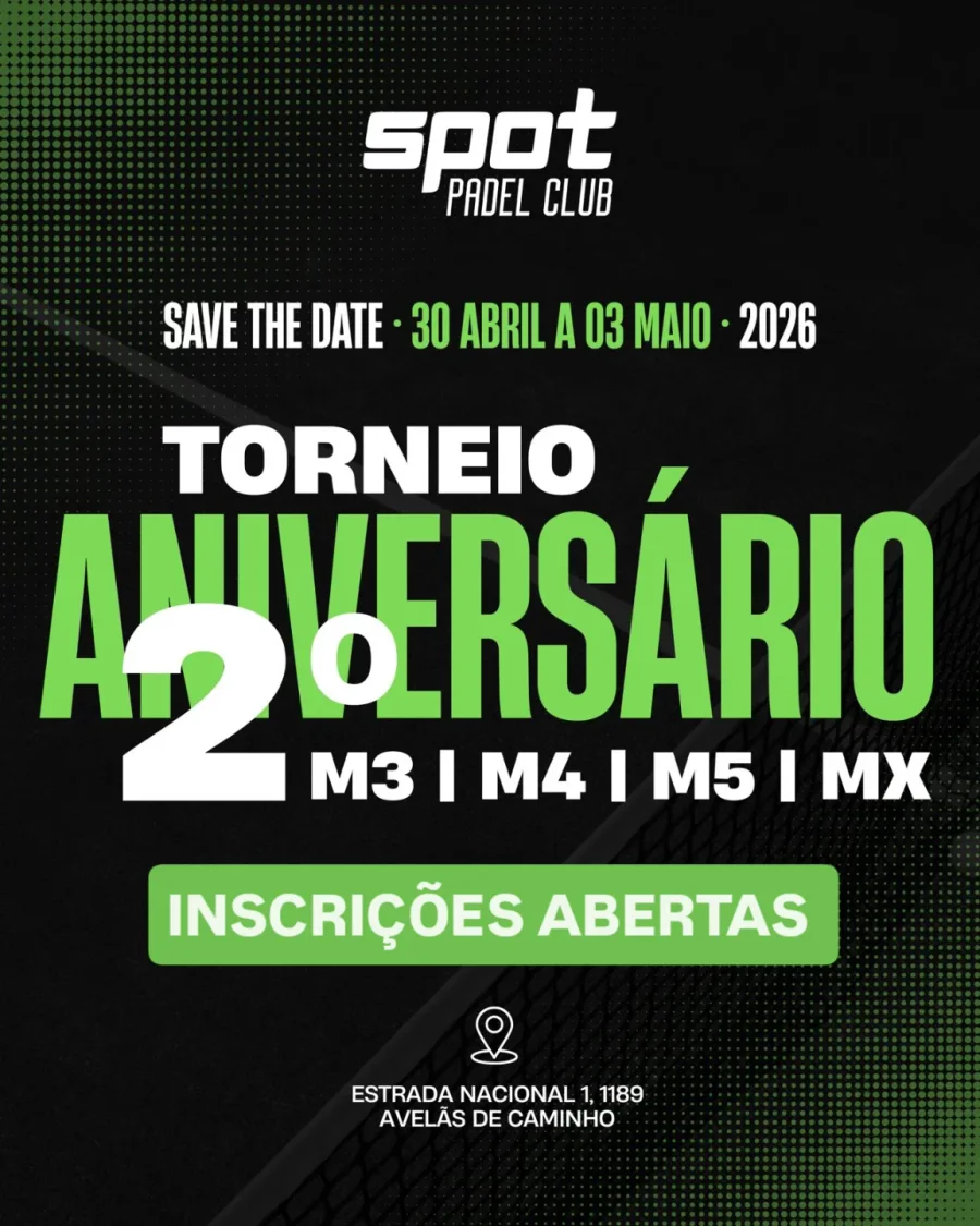 Torneio 2º Aniversário Spot Padel Club