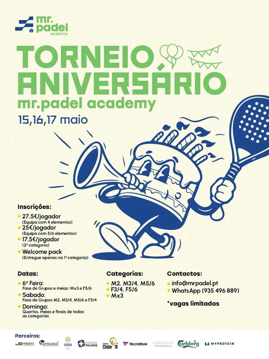 Torneio Aniversário Mr.Padel Academy