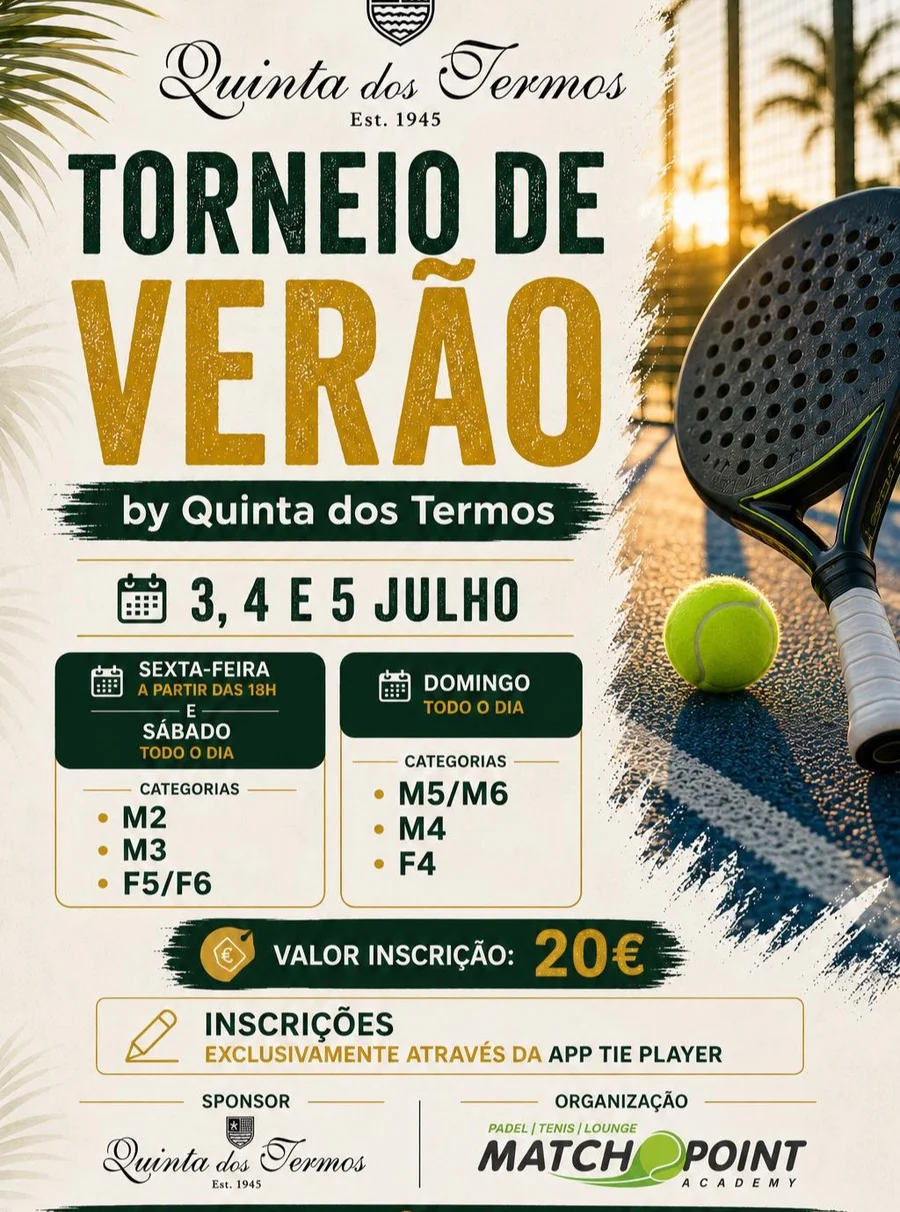 Torneio de Verão by Quinta dos Termos