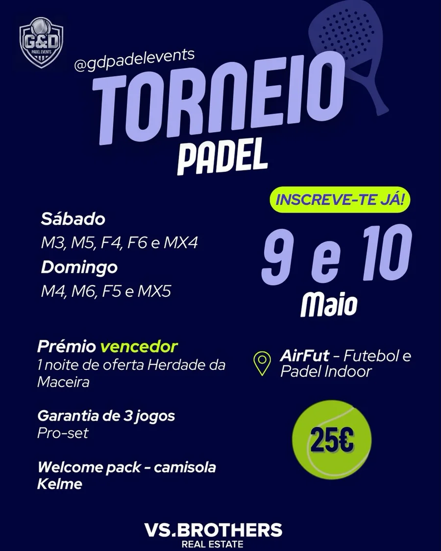 Torneio Padel GDPadel Events