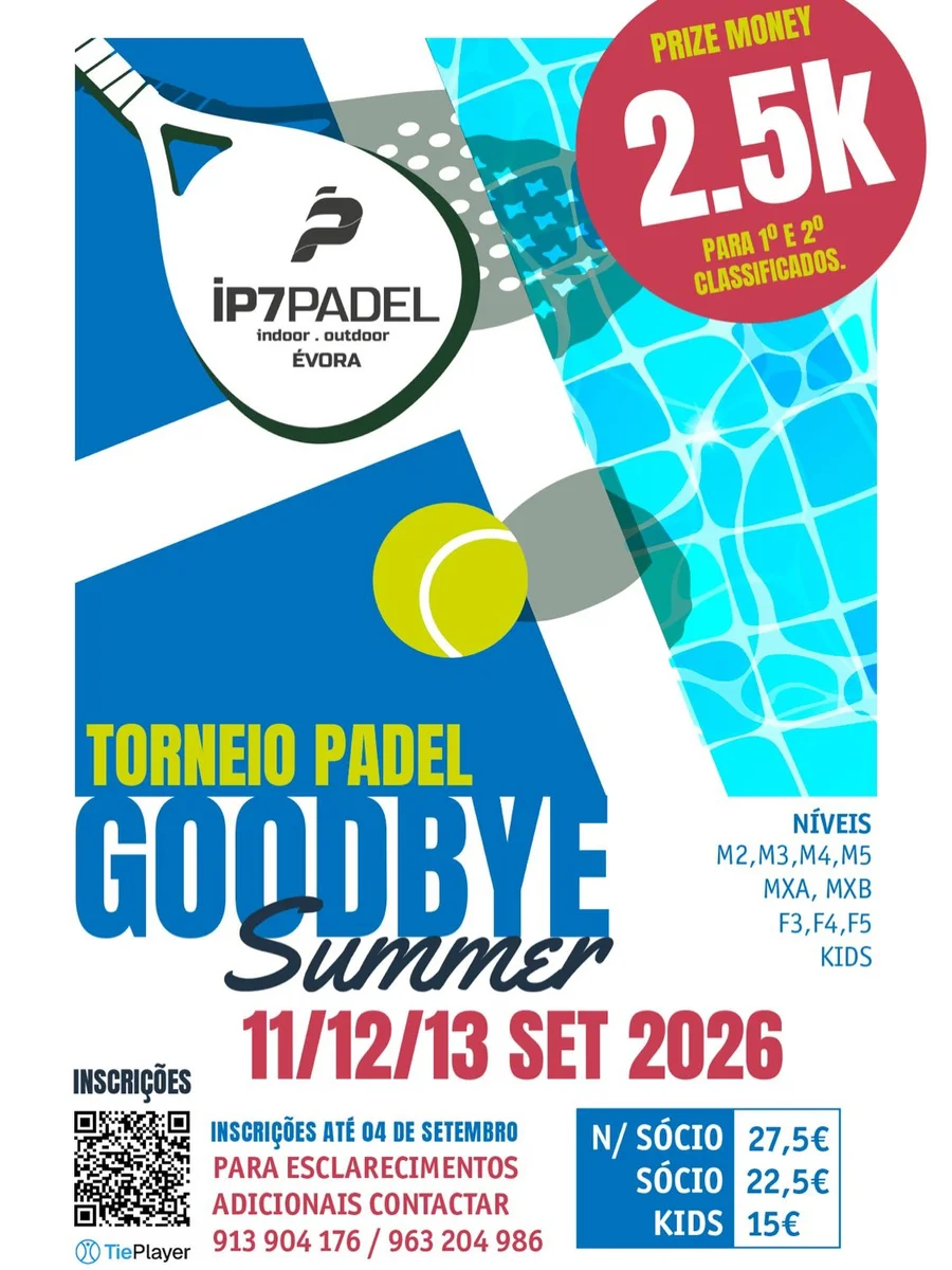 Torneio Padel Goodbye Summer
