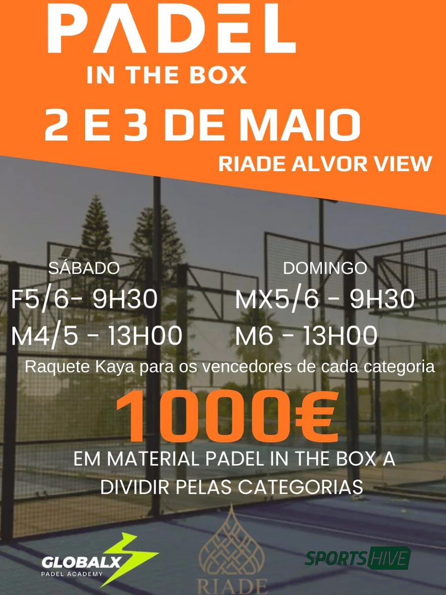 Torneio Padel in the Box