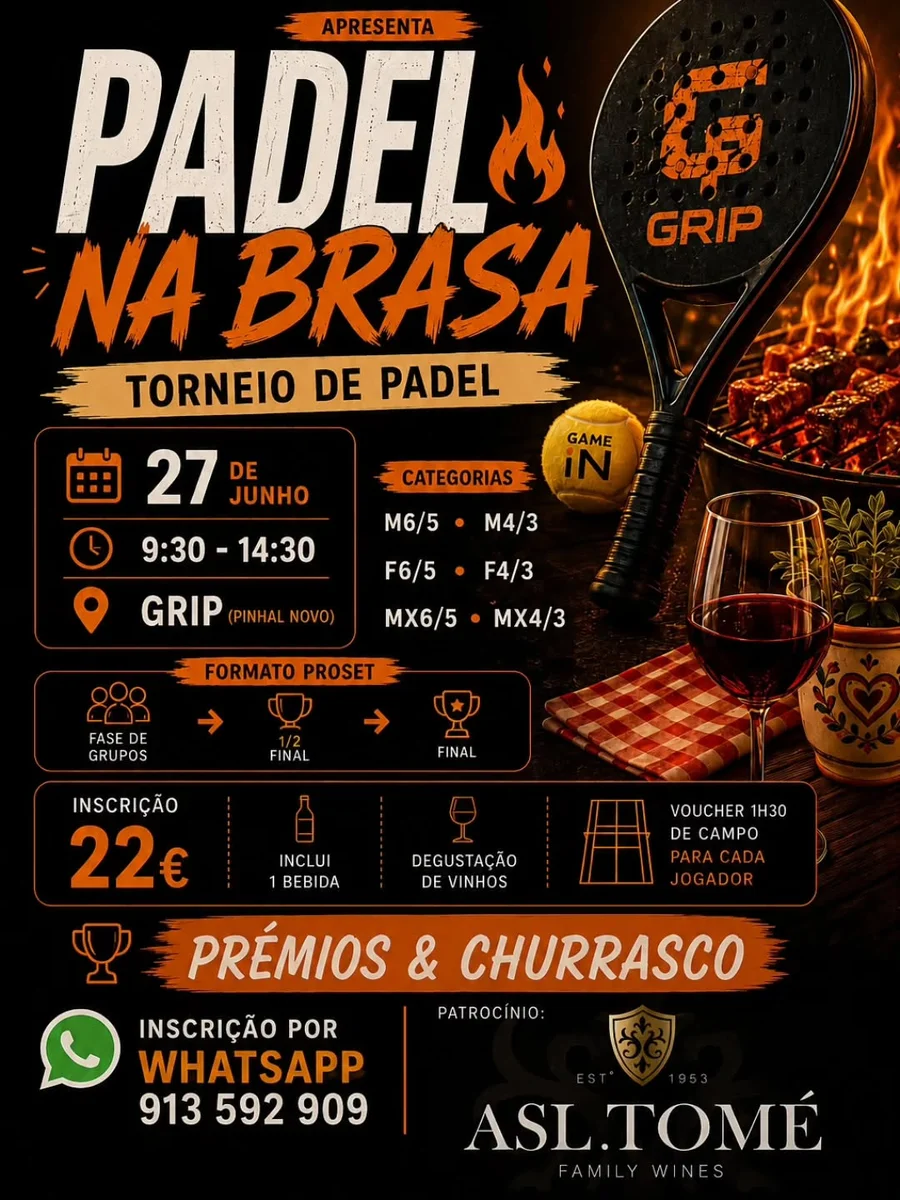 Torneio Padel na Brasa