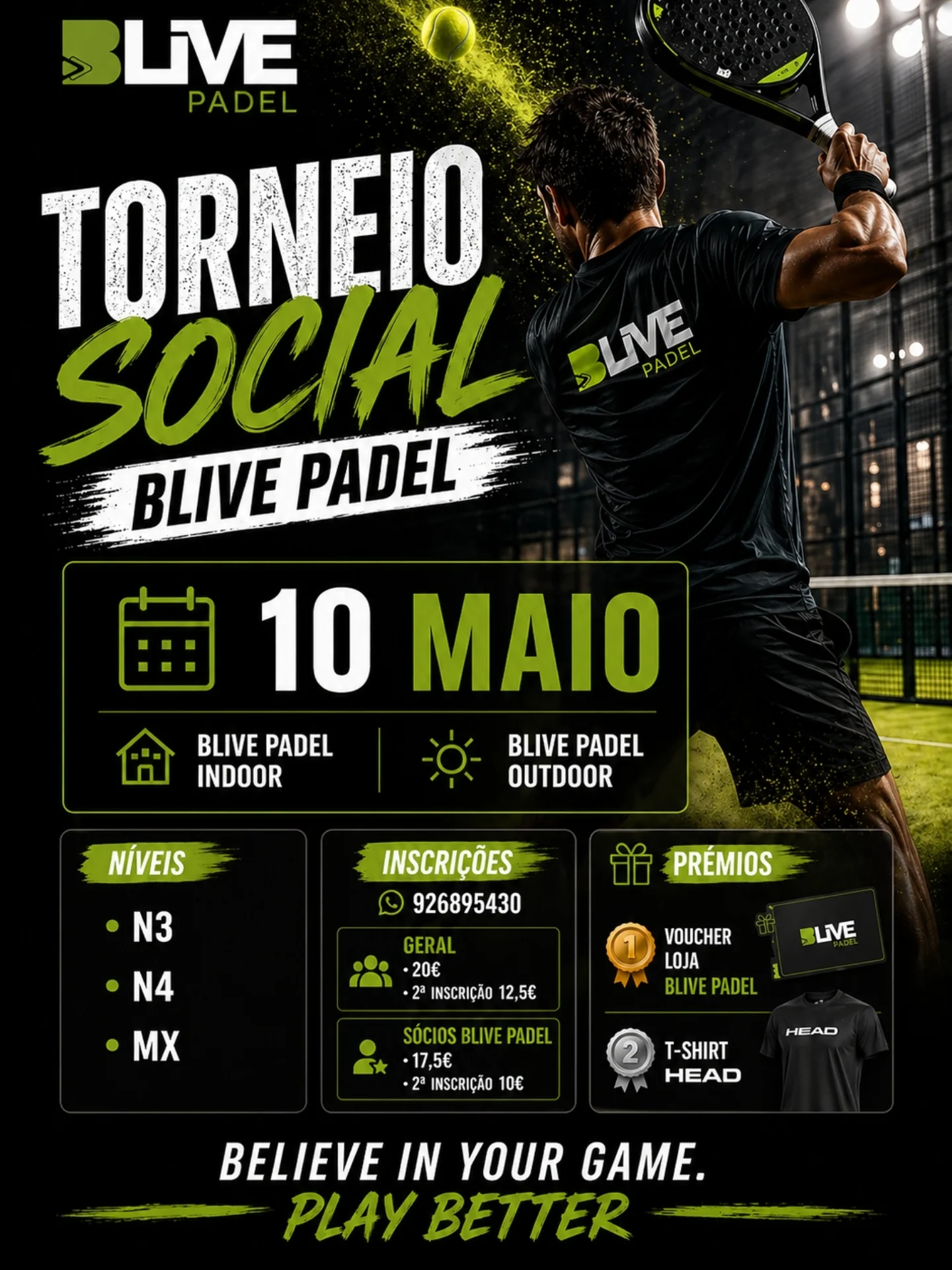 Torneio Social Blive Padel