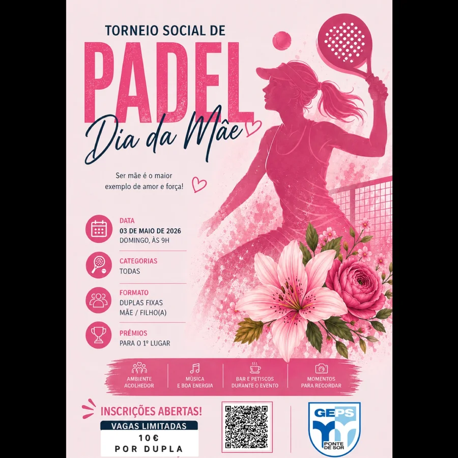 Torneio Social de Padel Dia da Mãe