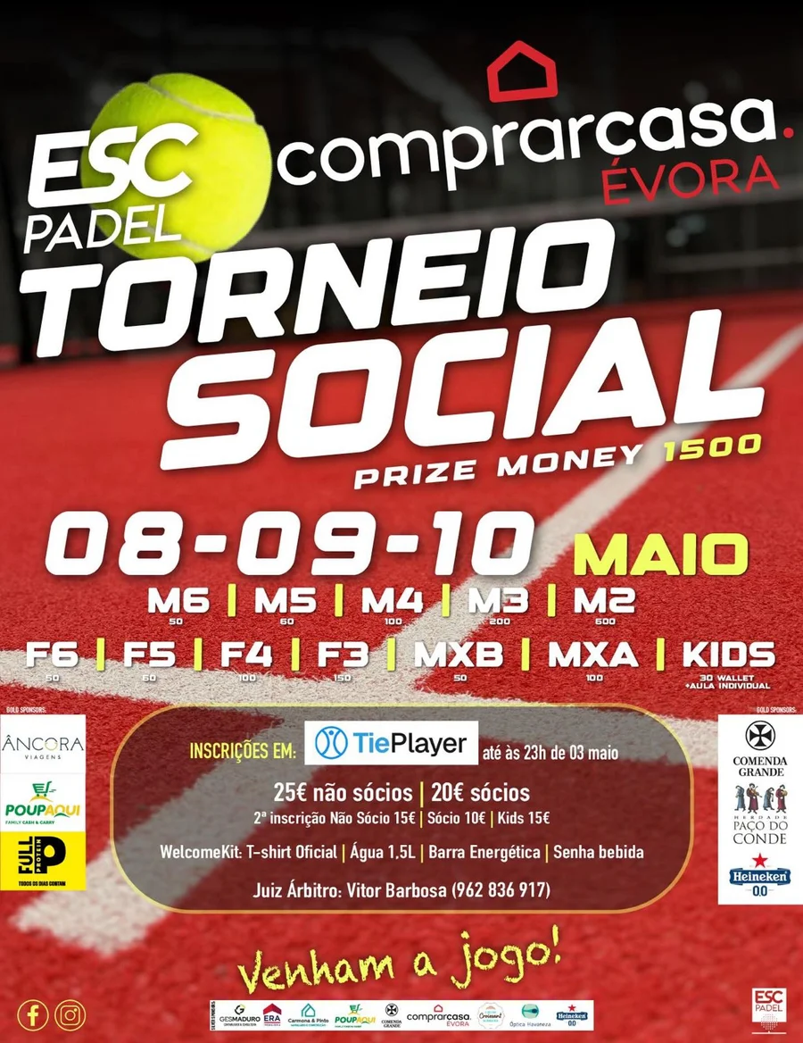 Torneio Social ESC | Comprarcasa Évora